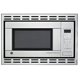 GE JE1140STC Built In Microwave, 20 inch Exterior Width, 1.1 cu. ft. Capacity, 1,100 W Watts, Stainless Steel colour