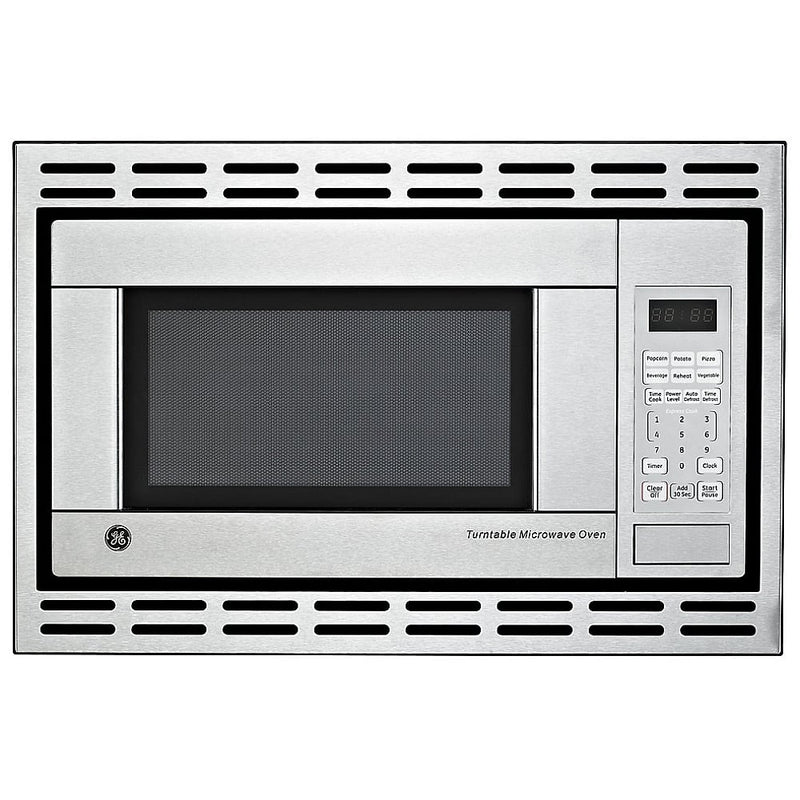 GE JE1140STC Built In Microwave, 20 inch Exterior Width, 1.1 cu. ft. Capacity, 1,100 W Watts, Stainless Steel colour