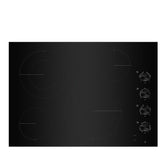 JennAir JEC3430HB Electric Cooktop, 30 inch Exterior Width, 4 Burners, 3,000 W Highest Element, Black colour