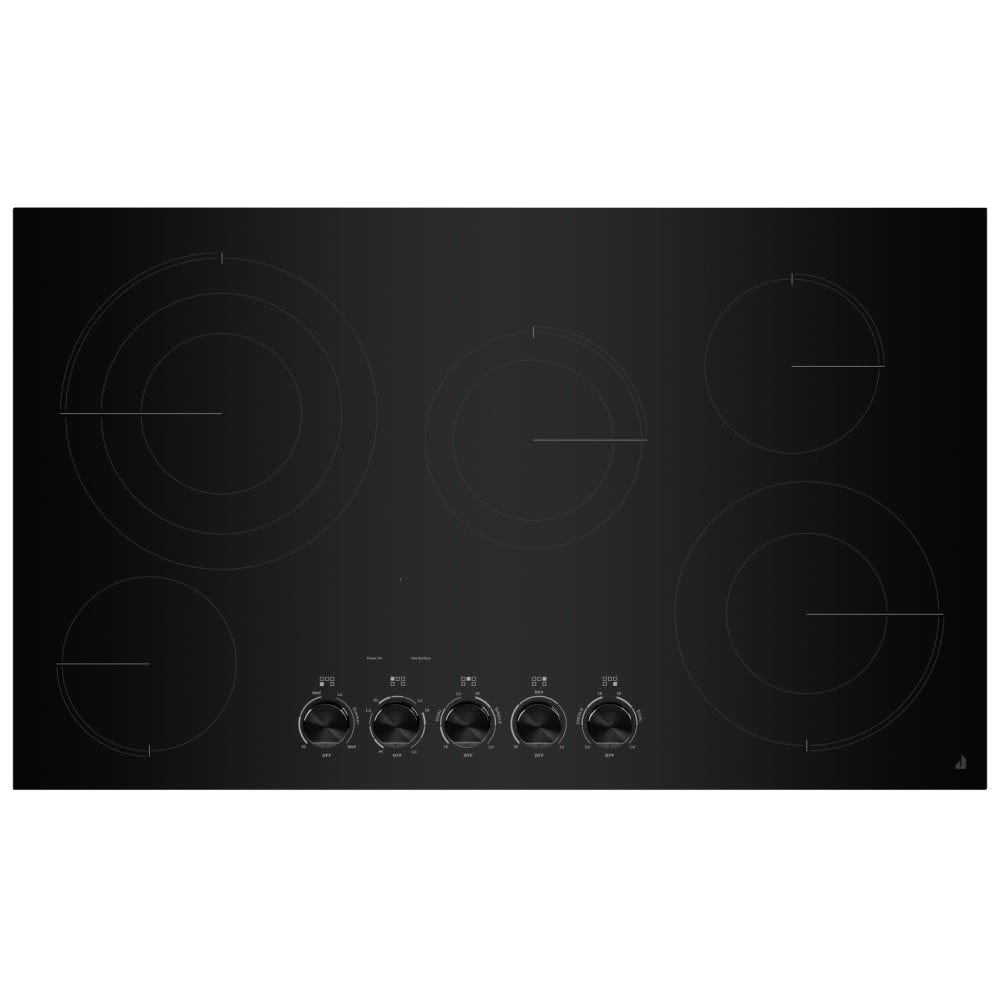 JennAir JEC3536HB Electric Cooktop 36" 3000W Oblivion Glass Cooktop
