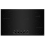 JennAir JEC3536HB Electric Cooktop, 36 inch Exterior Width, 5 Burners, 3,000 W Highest Element, Black colour