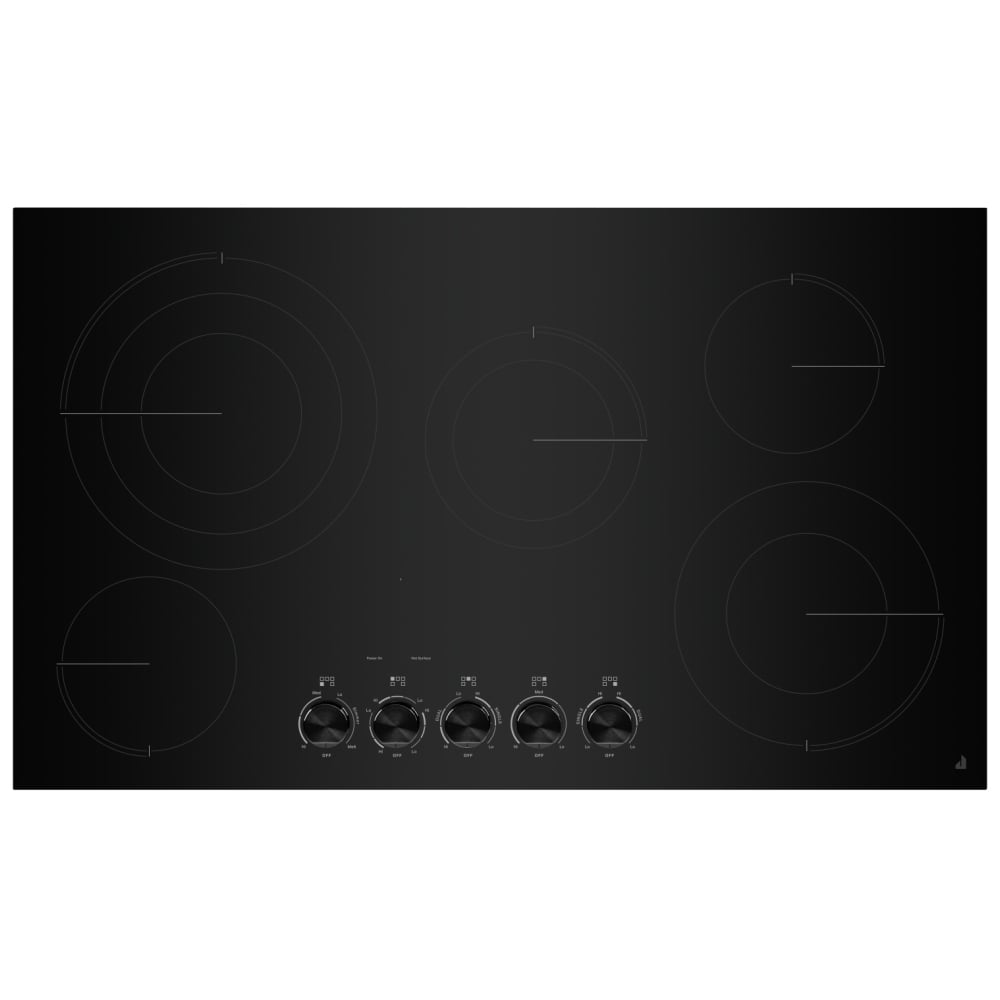 JennAir JEC3536HB Electric Cooktop 36" 3000W Oblivion Glass Cooktop
