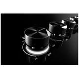 JennAir JEC3536HB Electric Cooktop, 36 inch Exterior Width, 5 Burners, 3,000 W Highest Element, Black colour