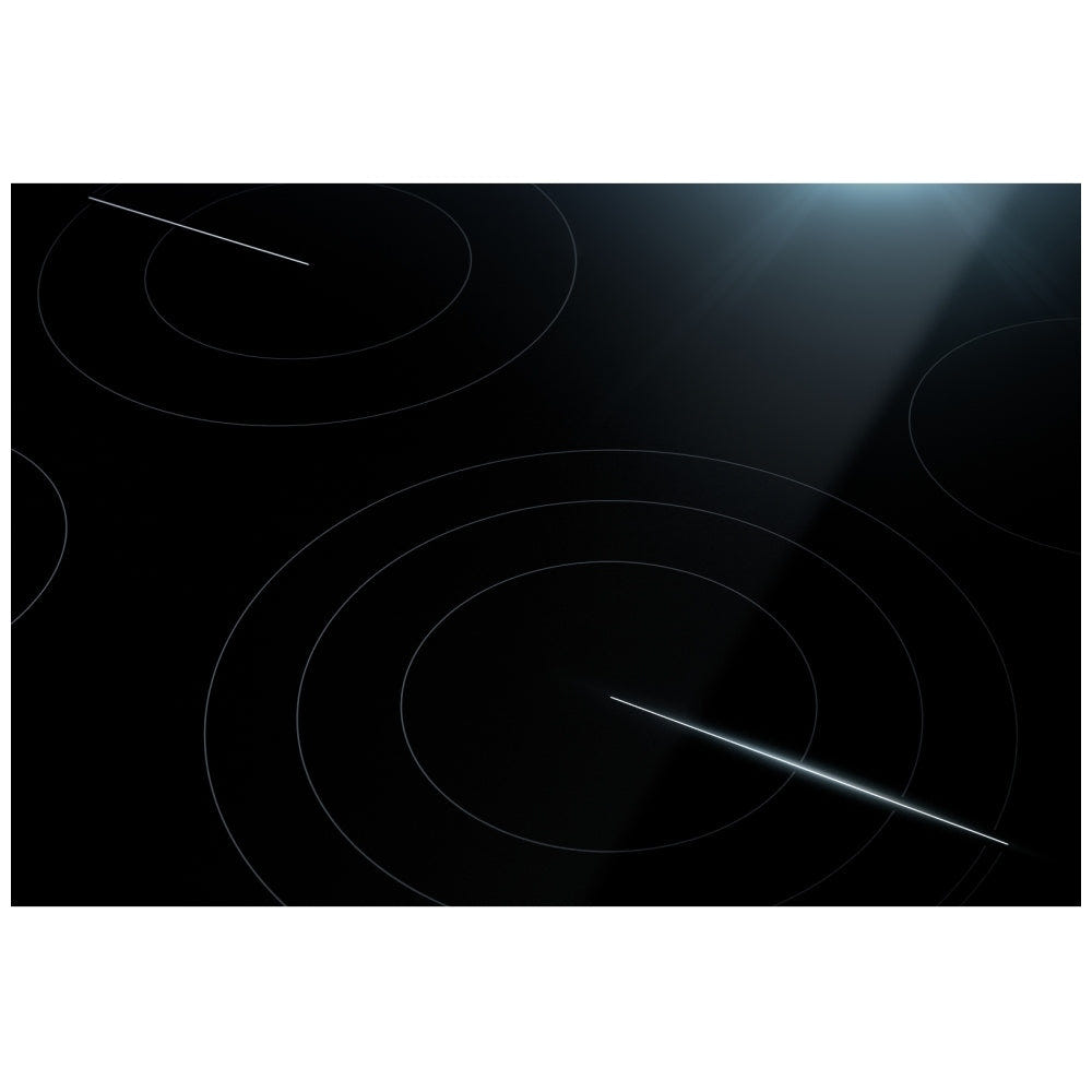 JennAir JEC3536HB Electric Cooktop 36" 3000W Oblivion Glass Cooktop