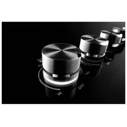 JennAir JEC3536HS Electric Cooktop, 36 inch Exterior Width, 5 Burners, 3,000 Watts Highest Burner Element, Black colour