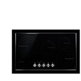 JennAir JEC3536HS Electric Cooktop, 36 inch Exterior Width, 5 Burners, 3,000 W Highest Element, Black colour