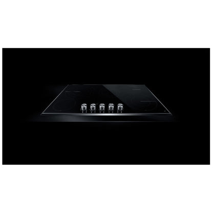 JennAir JEC3536HS Electric Cooktop, 36 inch Exterior Width, 5 Burners, 3,000 Watts Highest Burner Element, Black colour