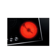 JennAir JEC3536HS Electric Cooktop, 36 inch Exterior Width, 5 Burners, 3,000 W Highest Element, Black colour