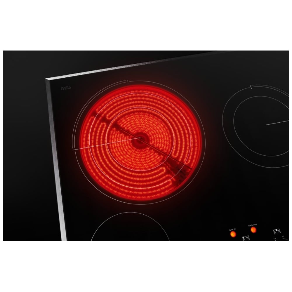 JennAir JEC3536HS Electric Cooktop, 36 inch Exterior Width, 5 Burners, 3,000 Watts Highest Burner Element, Black colour