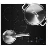 JennAir JEC4424KB Electric Cooktop, 24 inch Exterior Width, 4 Burners, 3,000 W Highest Element, Black colour
