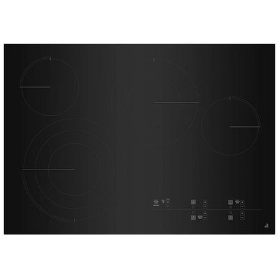 JennAir JEC4430KB 电炉灶，30 英寸外部宽度，4 个燃烧器，4,500 瓦
