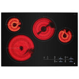 JennAir JEC4430KB Electric Cooktop, 30 inch Exterior Width, 4 Burners, 4,500 W Highest Element, Stainless Steel colour