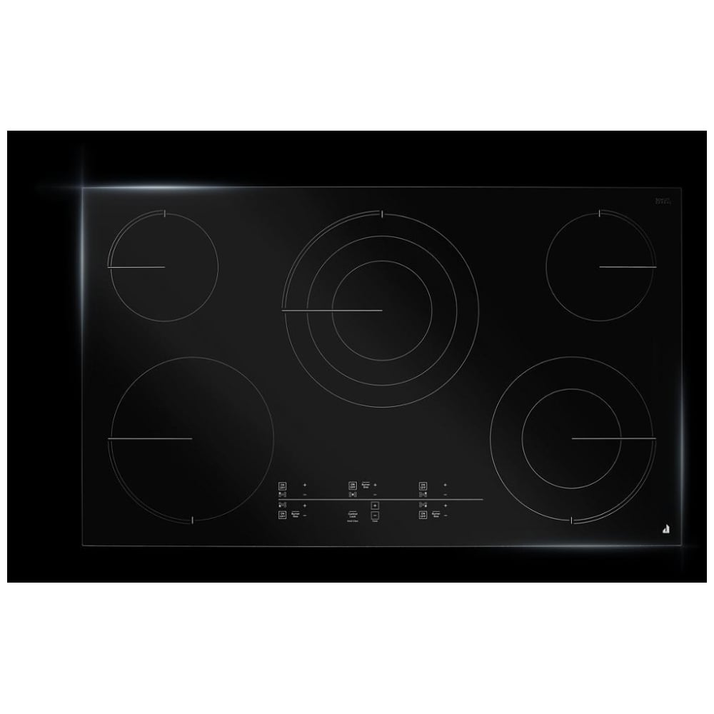 JennAir JEC4536KB Electric Cooktop, 36 inch Exterior Width, 5 Burners