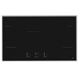 JennAir JEC4536KS Electric Cooktop, 36 inch Exterior Width, 5 Burners, 4,500 W Highest Element, Black colour
