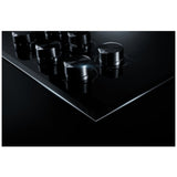 JennAir JED3430GB Electric Cooktop, 30 inch Exterior Width, 4 Burners, Downdraft, 3,000 W Highest Element, Black colour