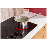 GE JEP5030DTBB Electric Cooktop, 30 inch Exterior Width, 5 Burners, Black colour