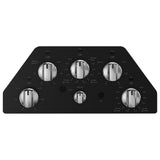 GE JEP5030STSS Electric Cooktop, 30 inch Exterior Width, 5 Burners, 3,100 W Highest Element, Black colour