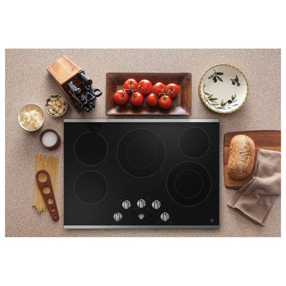 GE JEP5030STSS Electric Cooktop