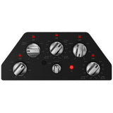 GE JEP5030STSS Electric Cooktop, 30 inch Exterior Width, 5 Burners, 3,100 W Highest Element, Black colour