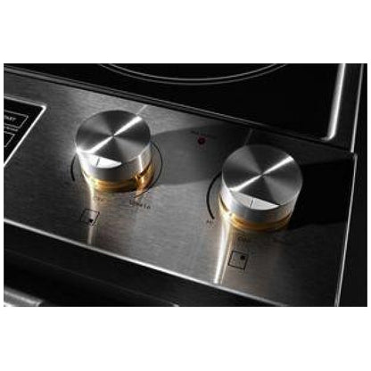 JennAir JES1450ML Electric Range, 7.1 cu. ft. Capacity, 30 inch Exterior Width, True Convection, 5 Burners, Oven Drawer, Air Fry, Self Clean, 3,200 Watts Highest Burner Element