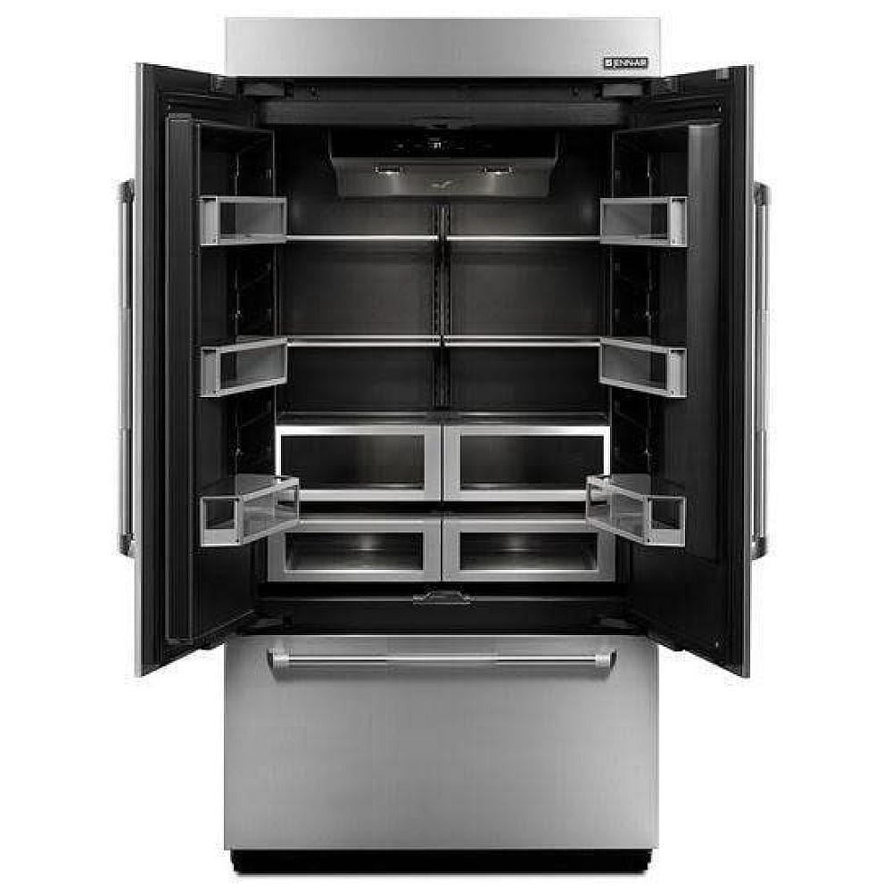 JennAir JF42NXFXDE Counter Depth French Door Refrigerator, 42 inch Width, 24.2 cu. ft. Capacity, Ice Dispenser, Panel Ready