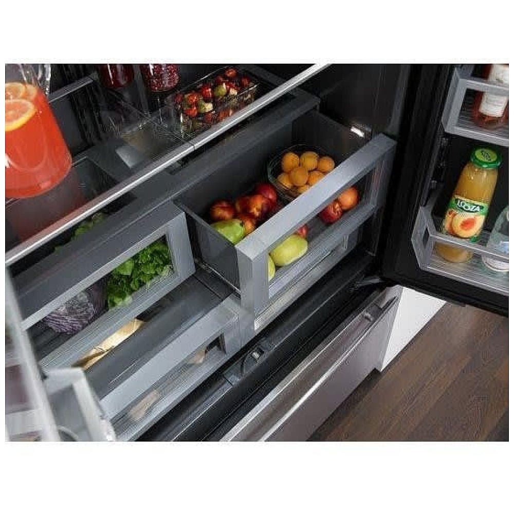 JennAir JF42NXFXDE Counter Depth French Door Refrigerator, 42 inch Width, 24.2 cu. ft. Capacity, Ice Dispenser, Panel Ready