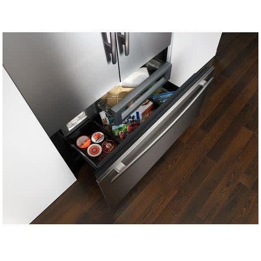 JennAir JF42NXFXDE Counter Depth French Door Refrigerator, 42 inch Width, 24.2 cu. ft. Capacity, Ice Dispenser, Panel Ready