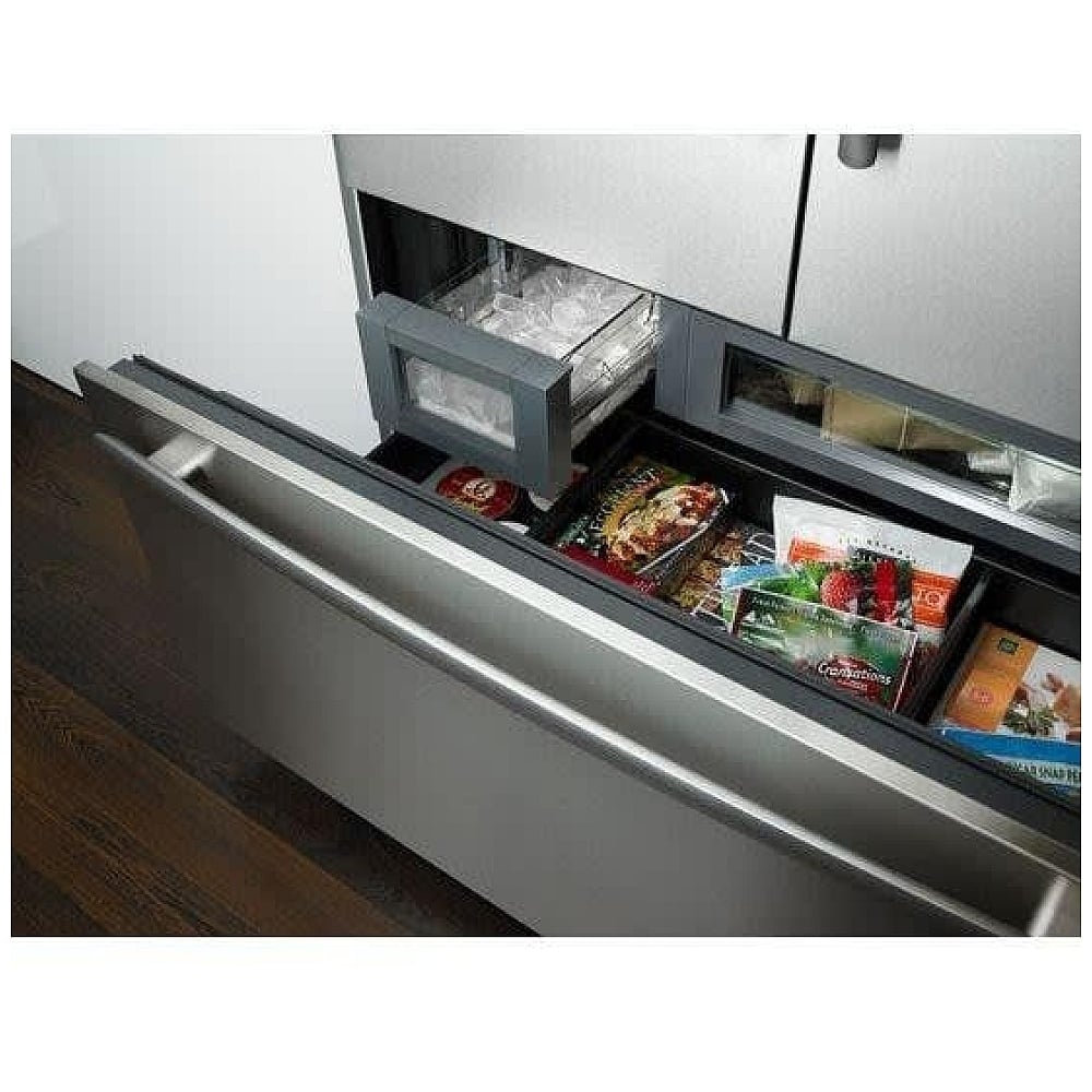 JennAir JF42NXFXDE Counter Depth French Door Refrigerator, 42 inch Width, 24.2 cu. ft. Capacity, Ice Dispenser, Panel Ready