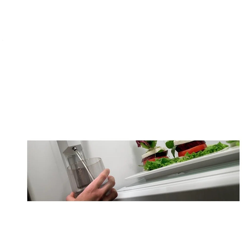 JennAir Rise JFFCF72DKL Counter Depth French Door Refrigerator, 36 inch Width, 21.9 cu. ft. Capacity, Counter Depth, Water Dispenser (Interior), Ice Dispenser (Freezer Located), Stainless Steel colour