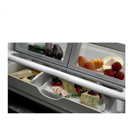 JennAir Rise JFFCF72DKL Counter Depth French Door Refrigerator, 36 inch Width, 21.9 cu. ft. Capacity, Counter Depth, Water Dispenser (Interior), Ice Dispenser (Freezer Located), Stainless Steel colour