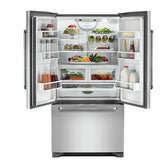 JennAir Rise JFFCF72DKL Counter Depth French Door Refrigerator Back View