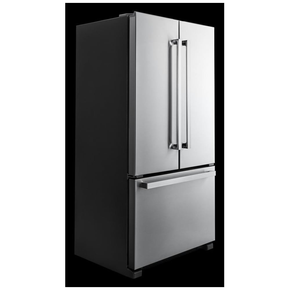 JennAir JFFCF72DKM French Door Refrigerator, 36 inch Width, 21.9 cu. ft. Capacity, Counter Depth, Water Dispenser (Interior), Ice Dispenser (Freezer Located), Stainless Steel colour
