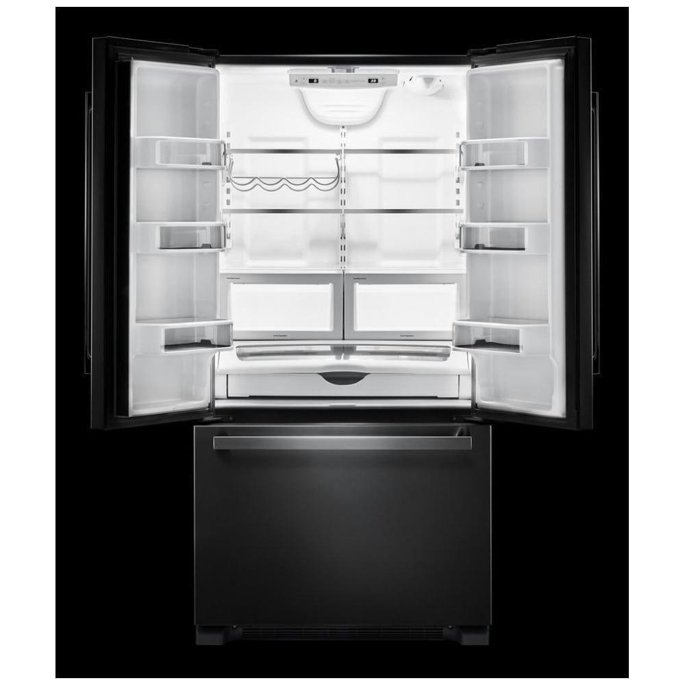JennAir JFFCF72DKM French Door Refrigerator, 36 inch Width, 21.9 cu. ft. Capacity, Counter Depth, Water Dispenser (Interior), Ice Dispenser (Freezer Located), Stainless Steel colour