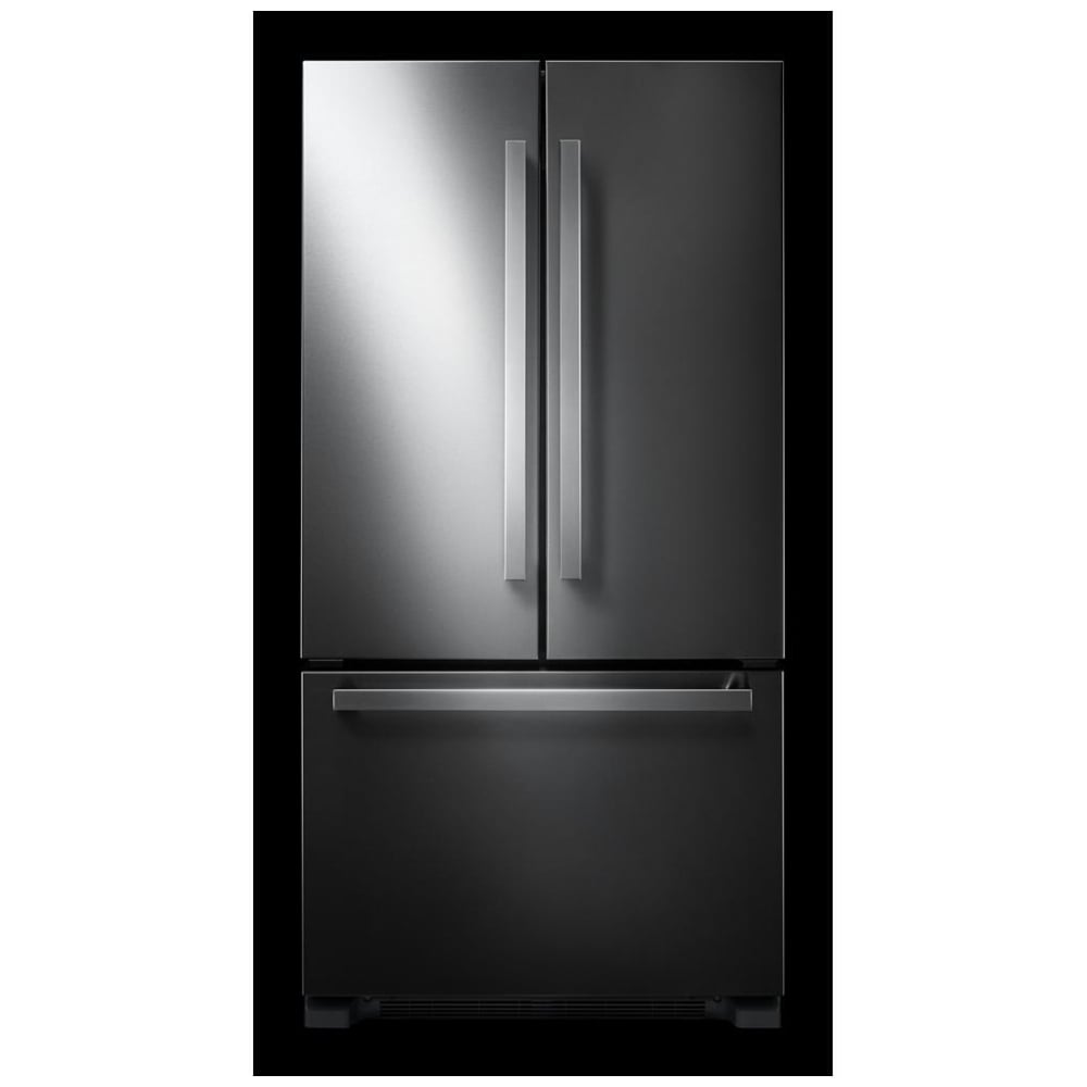 JennAir JFFCF72DKM French Door Refrigerator, 36 inch Width, 21.9 cu. ft. Capacity, Counter Depth, Water Dispenser (Interior), Ice Dispenser (Freezer Located), Stainless Steel colour