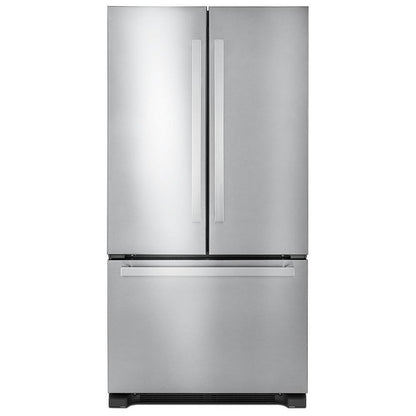 JennAir JFFCF72DKM French Door Refrigerator, 36 inch Width, 21.9 cu. ft. Capacity, Counter Depth, Water Dispenser (Interior), Ice Dispenser (Freezer Located), Stainless Steel colour
