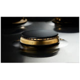 JennAir Euro Style JGC3536GS Gas Cooktop, 36 inch Exterior Width, 5 Burners, 20,000 BTU Highest Burner, Stainless Steel colour