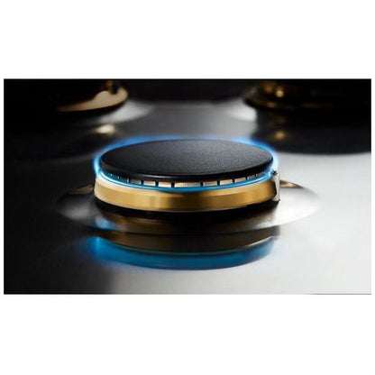 JennAir Euro Style JGC3536GS Ga Cooktop, 36 inch Exterior Width, 5 Burners, 20,000 BTU Highest Burner, Stainless Steel colour