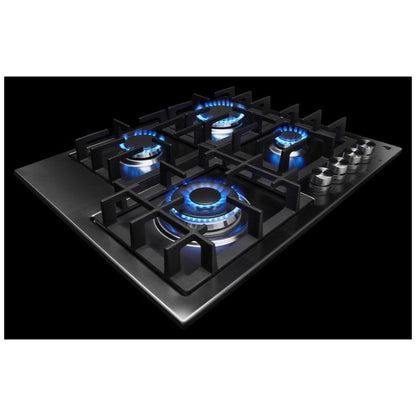 JennAir JGCK424PS Gas Cooktop, 24 inch Exterior Width, 4 Burners, 18,000 BTU