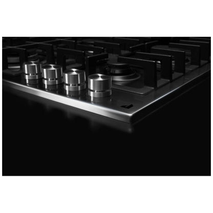 JennAir JGCK424PS Gas Cooktop, 24 inch Exterior Width, 4 Burners, 18,000 BTU