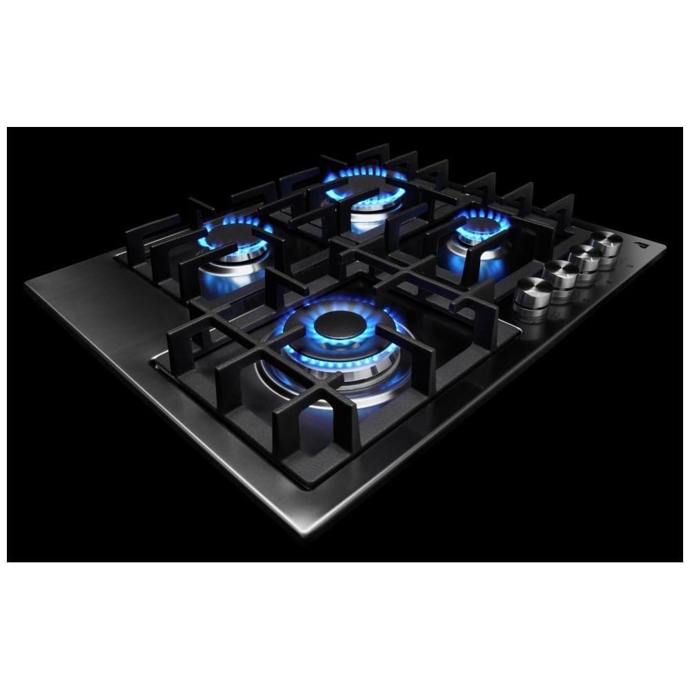 JennAir JGCK424PS Gas Cooktop, 24 inch Exterior Width, 4 Burners, 18,000 BTU