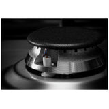 JennAir JGCK424PS Gas Cooktop, 24 inch Exterior Width, 4 Burners, 18,000 BTU Highest Burner, Stainless Steel colour