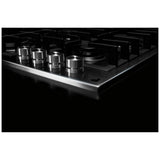 JennAir JGCK424PS Gas Cooktop, 24 inch Exterior Width, 4 Burners, 18,000 BTU Highest Burner, Stainless Steel colour
