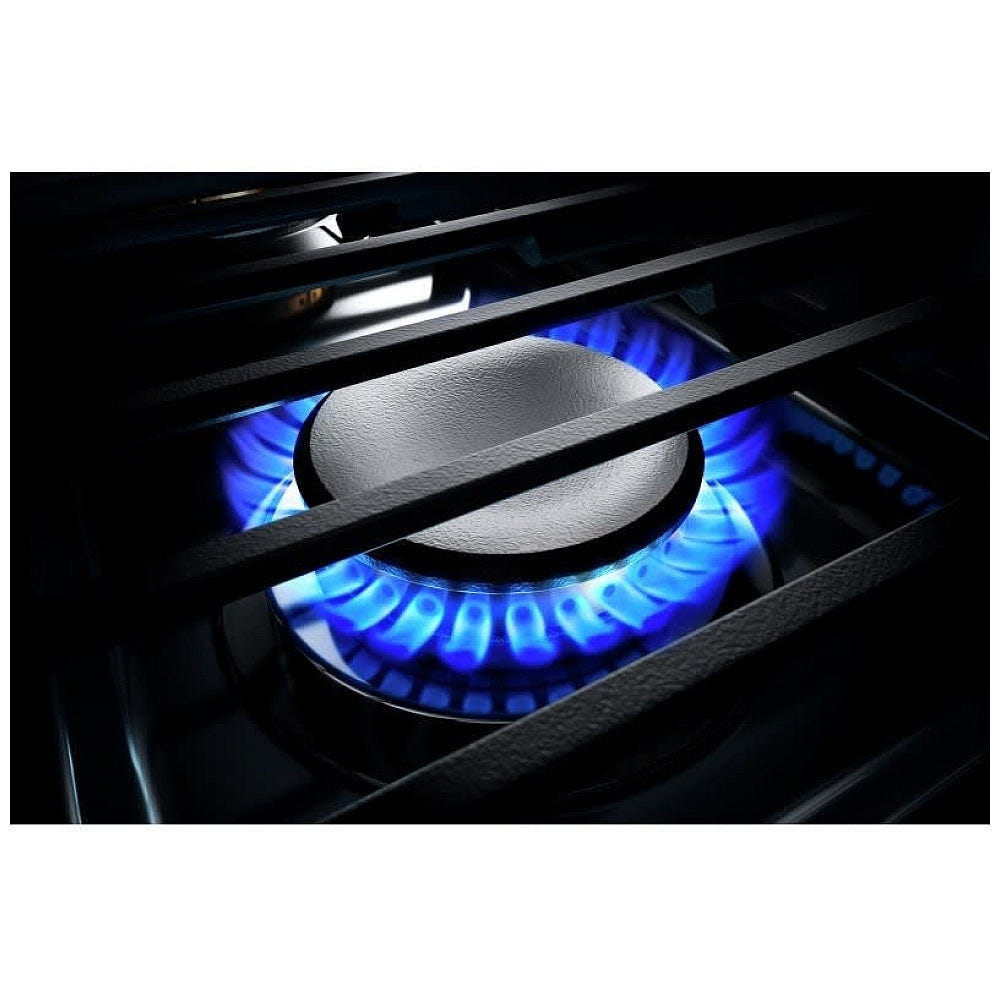 JennAir Noir JGCP430HM Ga Cooktop, 30 inch Exterior Width, 4 Burners, 20,000 BTU Highest Burner, Stainless Steel colour