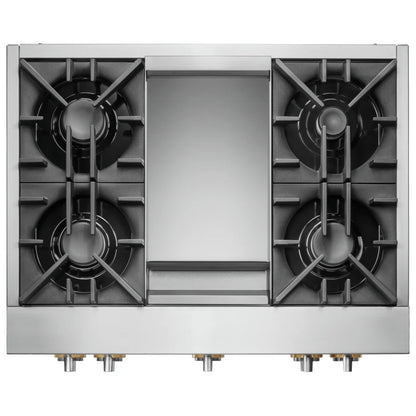 JennAir Noir JGCP536HM 36英寸燃气灶 20K BTU