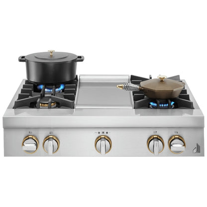 JennAir Rise JGCP536HL 36" Gas Cooktop 20K BTU