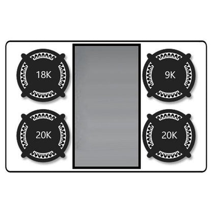 JennAir Rise JGCP536HL 36" Gas Cooktop 20K BTU