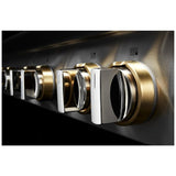 JennAir Rise JGCP548HL Gas Cooktop, 48 inch Exterior Width, 6 Burners, 20,000 BTU Highest Burner, Stainless Steel colour