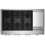 JennAir Noir JGCP548HM 48" Gas Cooktop 20K BTU interior view