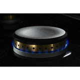 JennAir Noir JGCP636HM Gas Cooktop, 36 inch Exterior Width, 5 Burners, 20,000 BTU Highest Burner, Stainless Steel colour