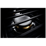 JennAir Noir JGCP636HM Gas Cooktop, 36 inch Exterior Width, 5 Burners, 20,000 BTU Highest Burner, Stainless Steel colour